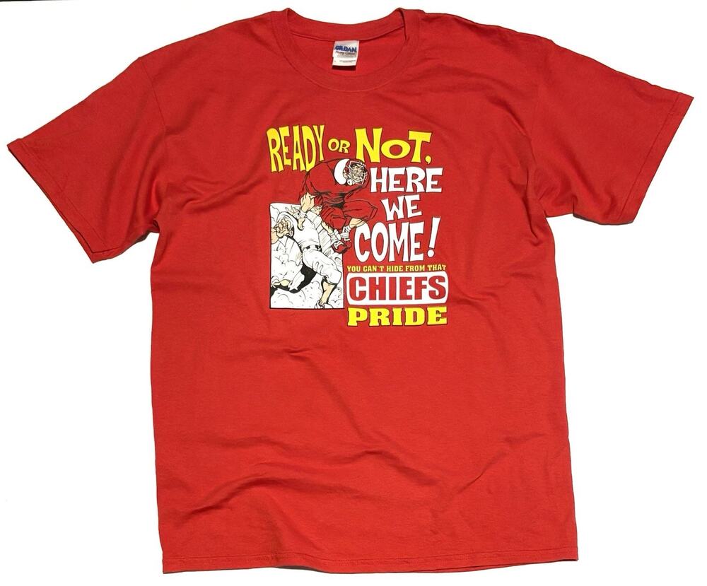 VTG 90s Kansas City Chiefs Tee Shirt T-shirt Mens Sz XL Joe Montana? NOS